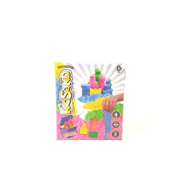 

Кинетический песок "KidSand" с формочками, 400 г (укр) (ts_53189)
