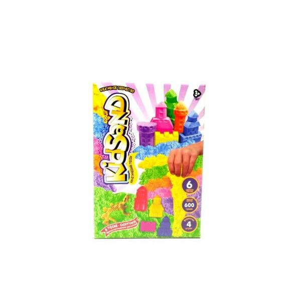 

Кинетический песок "KidSand" с формочками, 600 г (рус) (ts_53171)