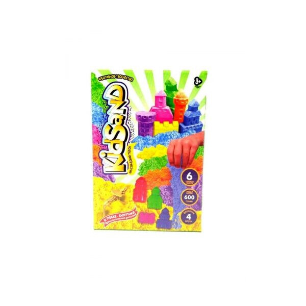 

Кинетический песок "KidSand" с формочками, 600 г (рус) (ts_53172)