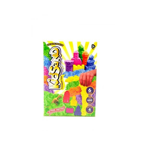 

Кинетический песок "KidSand" с формочками, 600 г (рус) (ts_53174)