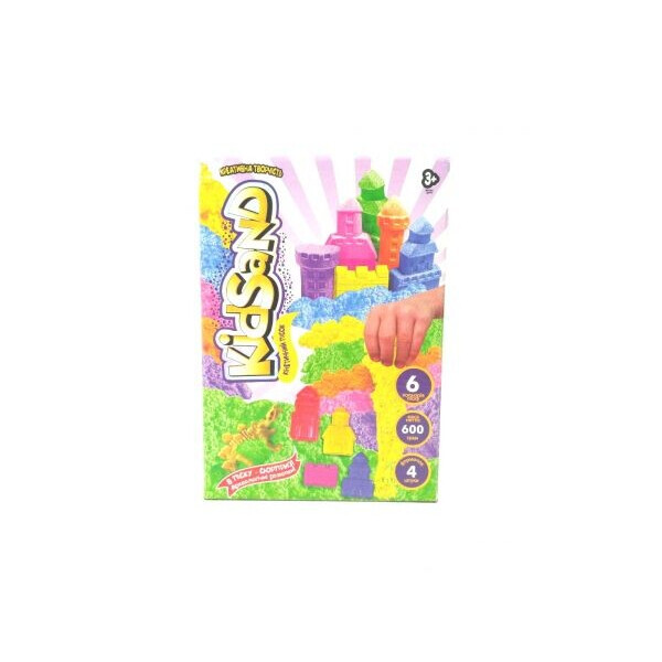 

Кинетический песок "KidSand" с формочками, 600 г (укр) (ts_53177)