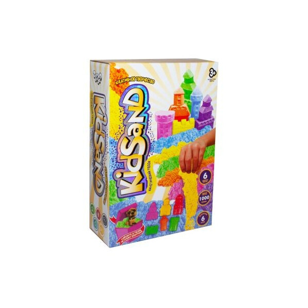 

Кинетический песок "KidSand" с формочками, 1000 г (рус) (ts_55818)