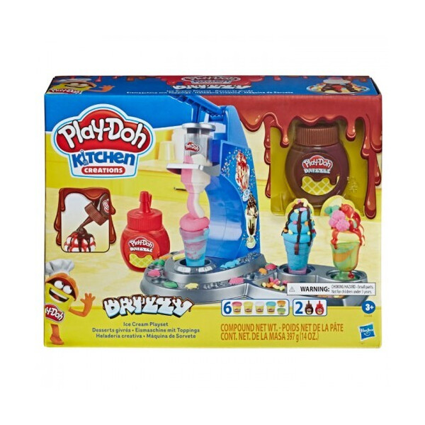 

Игровой набор пластилина Play-doh Мороженое с глазурью Hasbro E6688