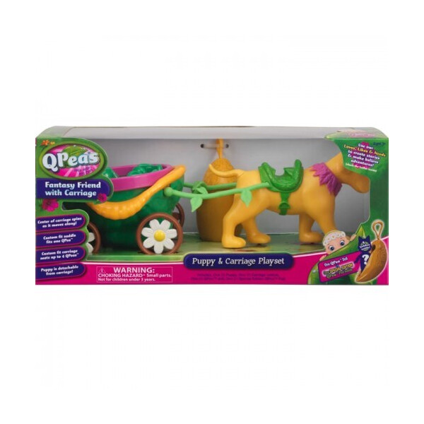 

Игровой набор Карета-карусель с Щенком QPeas QP008-2