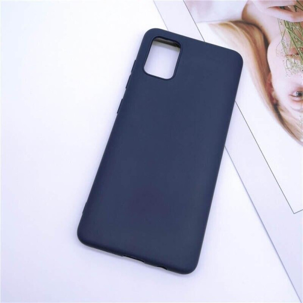 

Чехол Soft Touch для Oppo A72 силикон бампер темно-синий
