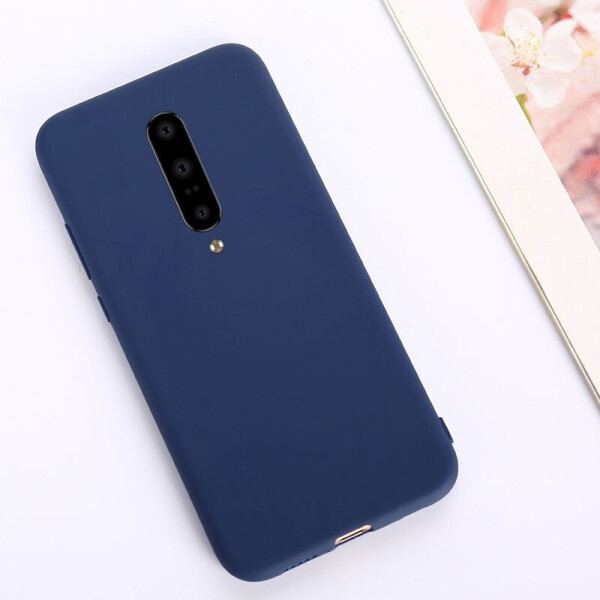 

Чехол Soft Touch для OnePlus 8 силикон бампер темно-синий