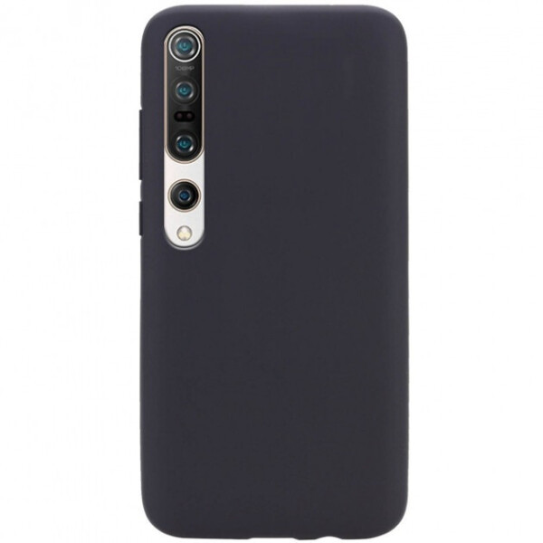 

Чехол Soft Touch для Xiaomi Mi 10 силикон бампер черный