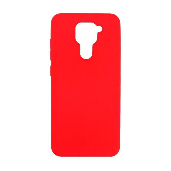 

Чехол Soft Touch для Xiaomi Redmi Note 9 силикон бампер красный