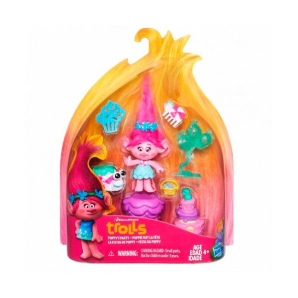 

Игровой набор Тролли Вечеринка у Розочки Hasbro B7351/B6556