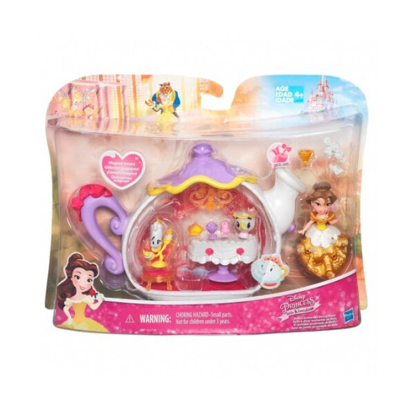 

Игровой набор Принцессы Дисней Обеденная комната Белль Hasbro B5346/B5344