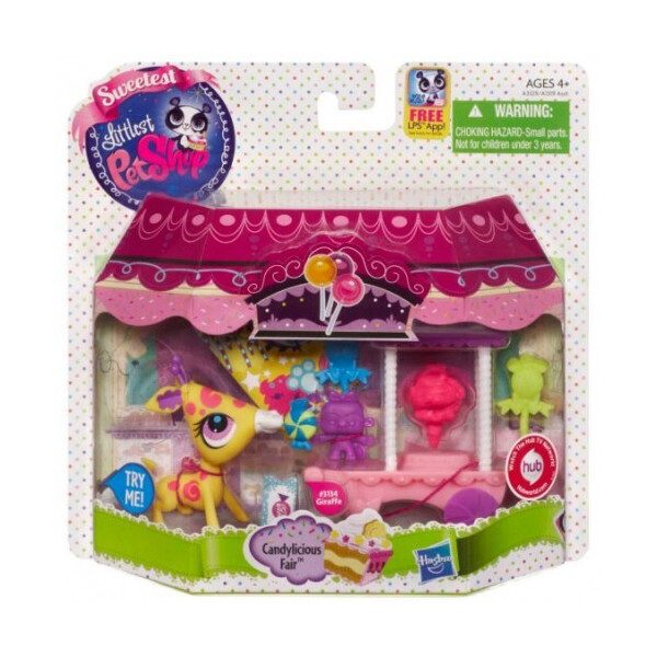 

Игровой набор Littlest Pet Shop Жираф и Деликатесы Hasbro A3329/A1319