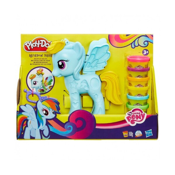 

Игровой набор пластилина Play-Doh Стильный салон Рэйнбоу Дэш Hasbro B0011