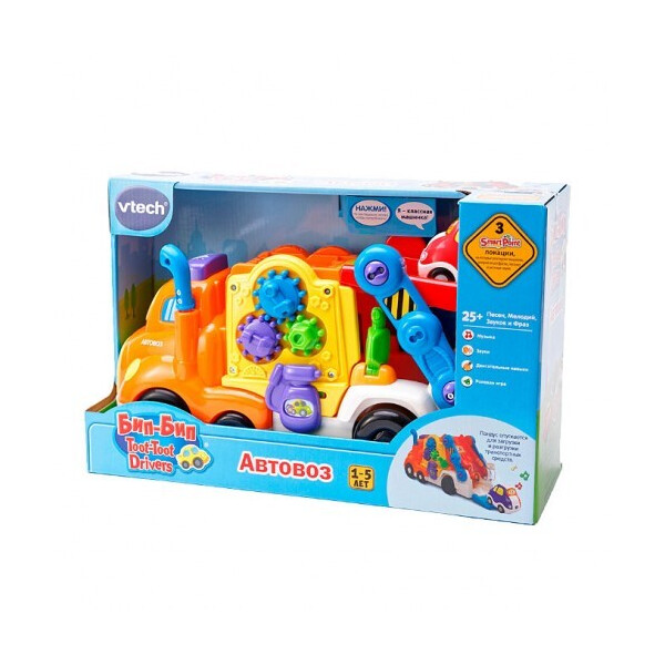 

Игровой набор Автовоз (рус. язык) из серии Бип-Бип VTech 80-189526