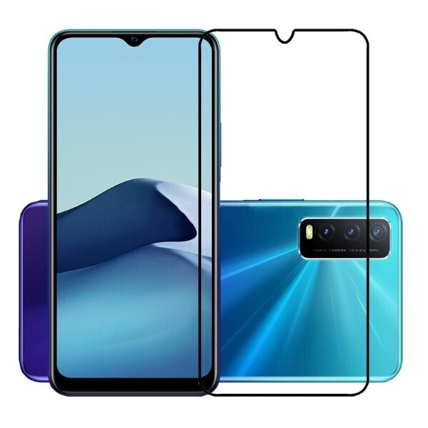 

Защитное стекло LUX для Vivo Y20 / Y20i Full Сover черный 0,3 мм в упаковке