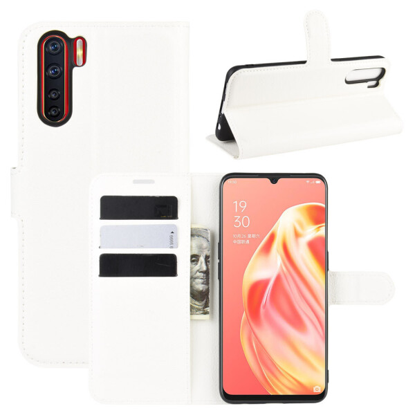 

Чехол Luxury для Oppo A91 книжка белый