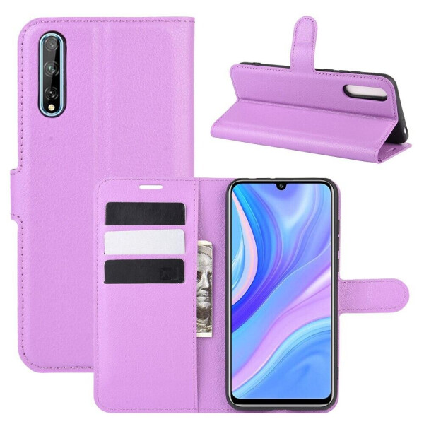

Чехол Luxury для Huawei P Smart S книжка фиолетовый