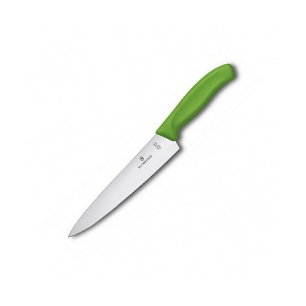 

Нож кухонный Victorinox SwissClassic Carving разделочный 19 см зеленый