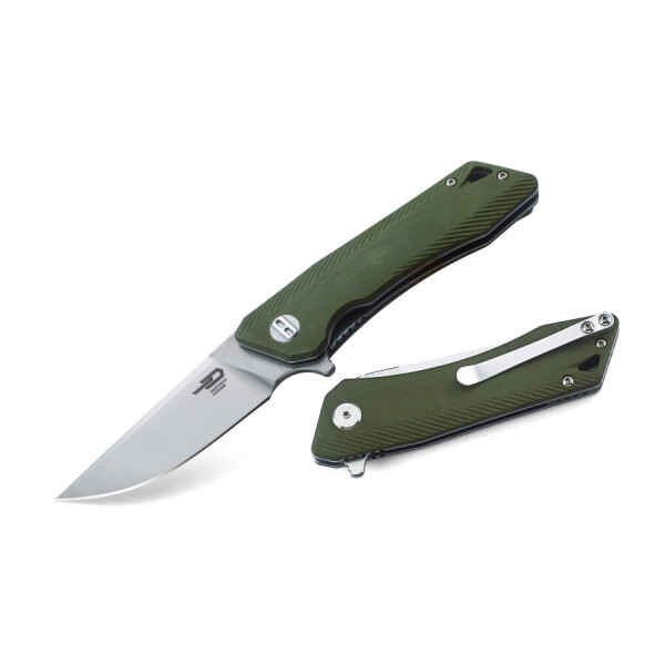 

Нож складной Bestech Knife KENDO THORN Green (BG10B-2)