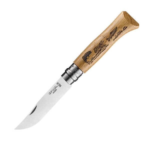 

Нож Opinel №8 VRI Animalia Форель, дуб (002334)