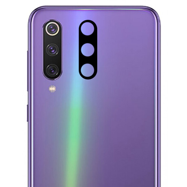 

Противоударное защитное 2D стекло Epik NEW на камеру для Xiaomi Mi A3 / CC9e Прозрачный / Черный