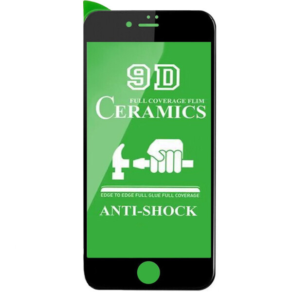 

Противоударная защитная 2,5D пленка Epik Ceramics NEW для Apple iPhone 6 / 6S 7 / 8 / SE 2020 (4.7") Прозрачный / Черный