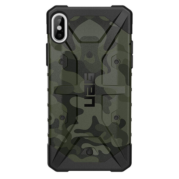 

Чехол Противоударная накладка UAG Pathfinder NEW камуфляж для Apple iPhone XS (5.8") Зеленый