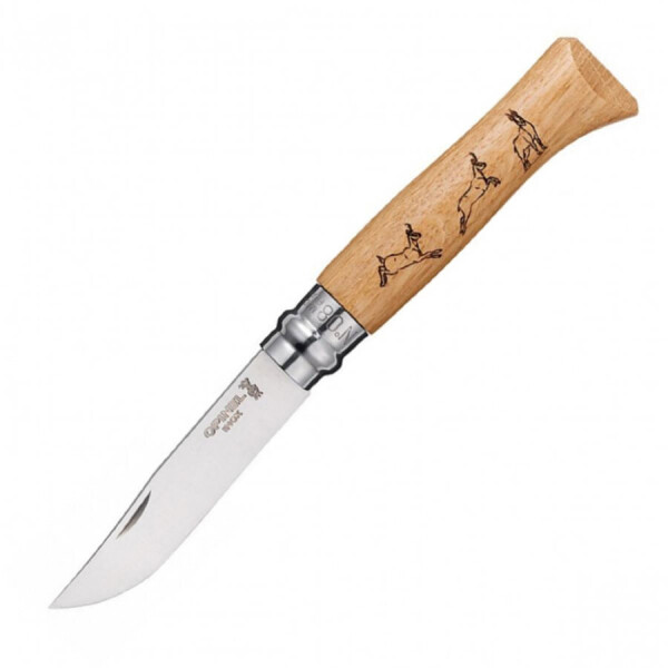 

Нож Opinel №8 VRI Chamois Серна, дуб (002336)