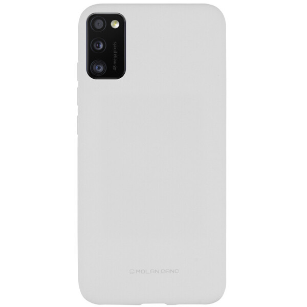 

Противоударный Чехол накладка Molan Cano Smooth NEW для Samsung Galaxy A41 Серый