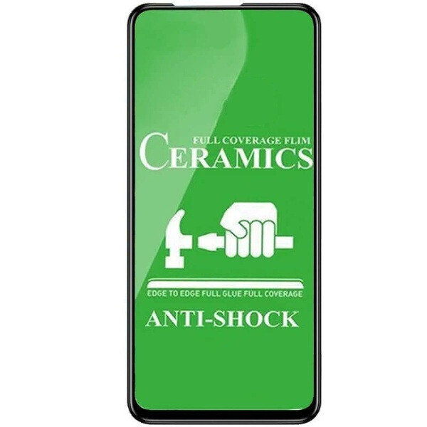 

Защитное стекло-пленка Fiji Ceramics для Samsung Galaxy A21s (A217) черный Full Glue 0,26 мм в упаковке