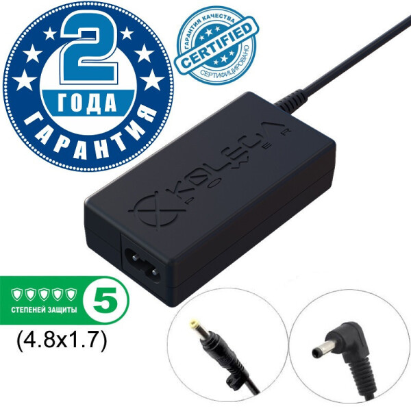 

Блок питания Kolega-Power для ноутбука Asus 12V 3A 36W 4.8x1.7 (KP-65-12-4817++)