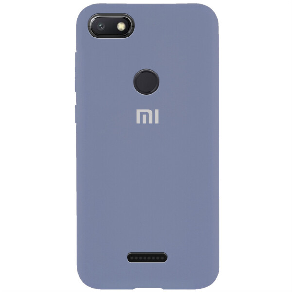 

Чехол Противоударная накладка Epik Silicone Cover Full Protective NEW AA Series для Xiaomi Redmi 6 Серый / Lavender Gray