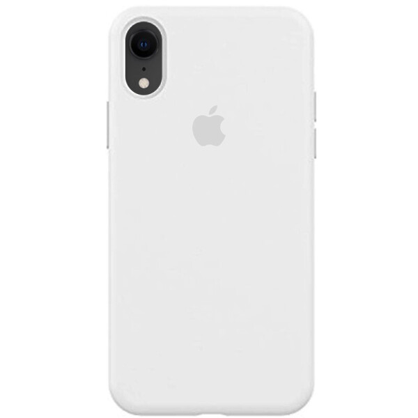 

Чехол Противоударная накладка Epik Silicone Case Full Protective NEW AA Series для Apple iPhone XR (6.1") Белый / White