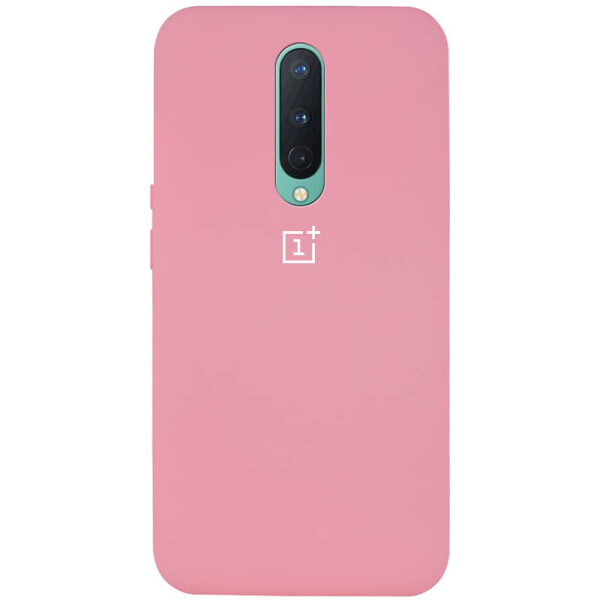 

Противоударный Чехол накладка Epik Silicone Cover Full Protective NEW AA Series для OnePlus 8 Розовый / Pink