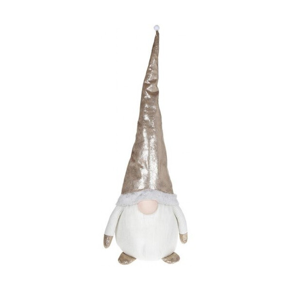 

Мягкая игрушка Гномик Beige с LED подсветкой 24х20х72 см Bona BD-910-212