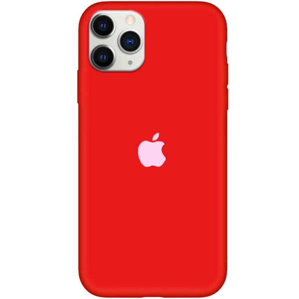 

Чехол Противоударная накладка Epik Silicone Case Full Protective NEW AA Series для Apple iPhone 11 Pro (5.8") Красный / Dark Red