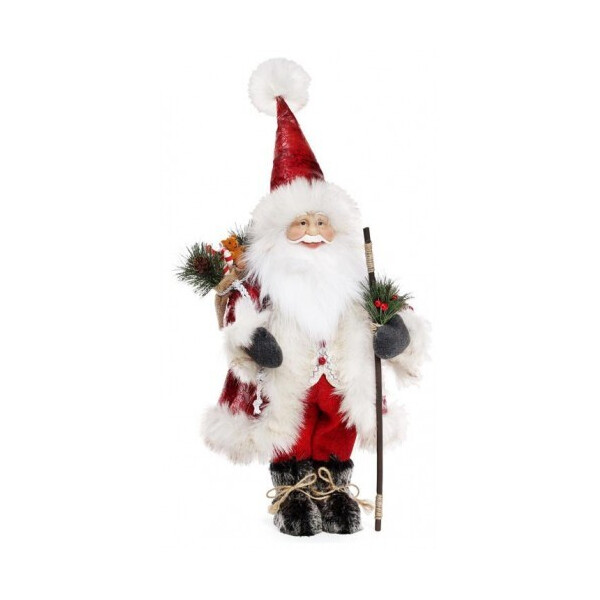 

Новогодняя мягкая игрушка Санта с гостинцами 32х20х60 см Bona BD-822-153