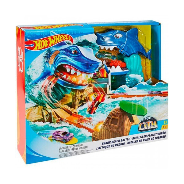 

Hot Wheels Игровой набор Схватка с акулой Mattel Fnb21