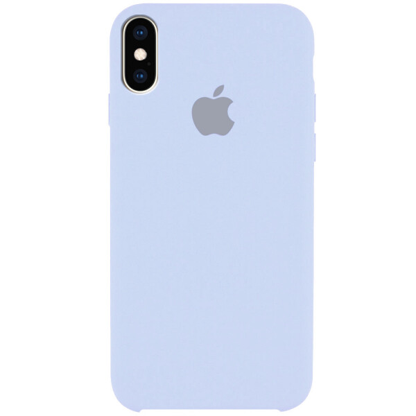 

Чехол Противоударная накладка Epik Silicone Case NEW AA Series для Apple iPhone XS Max (6.5") Голубой / Mist Blue