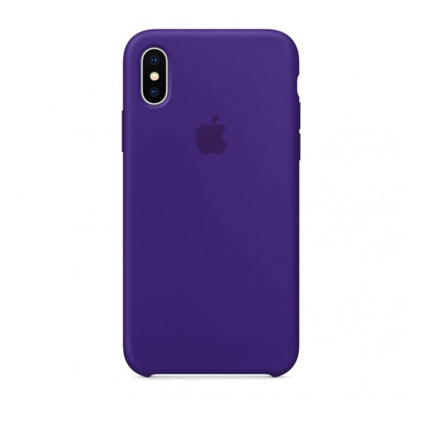 

Чехол Противоударная накладка Epik Silicone Case NEW AA Series для Apple iPhone XS Max (6.5") Темный фиолетовый / Ultra Violet