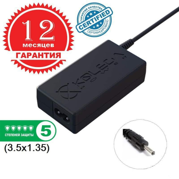 

Блок питания Kolega-Power для ноутбука Asus 12V 3A 36W 3.5x1.35 (KP-65-12-35135)