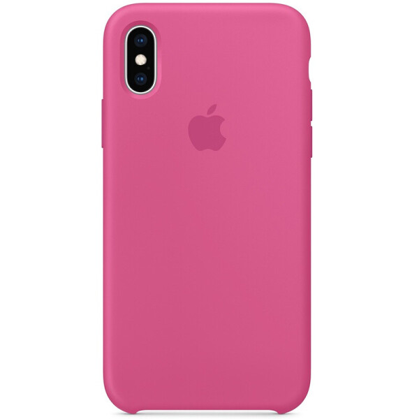 

Противоударный чехол накладка Epik Silicone Case AAA Series NEW для Apple iPhone XS Max (6.5") Малиновый / Dragon Fruit