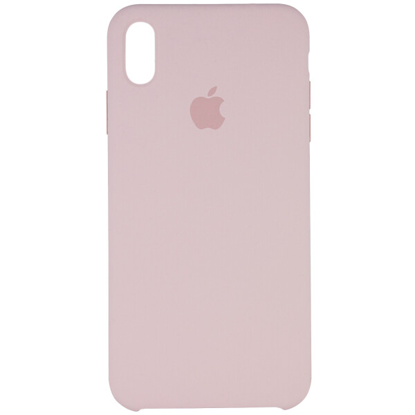 

Противоударный чехол накладка Epik Silicone Case AAA Series NEW для Apple iPhone XS Max (6.5") Розовый / Pink Sand