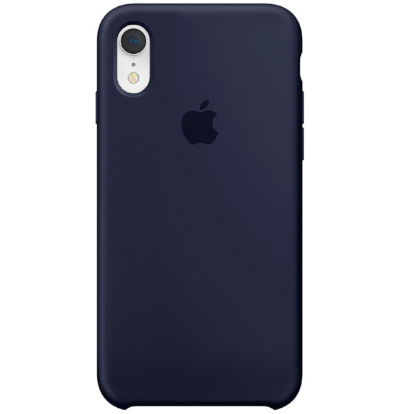 

Противоударный чехол накладка Epik Silicone Case AA Series NEW для Apple iPhone XR (6.1") Синий / Midnight Blue
