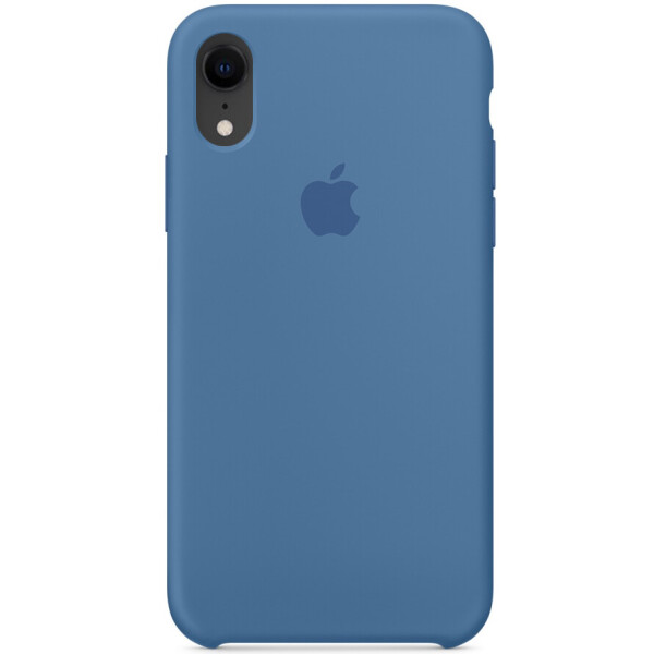 

Противоударный чехол накладка Epik Silicone Case AA Series NEW для Apple iPhone XR (6.1") Голубой / Light Blue