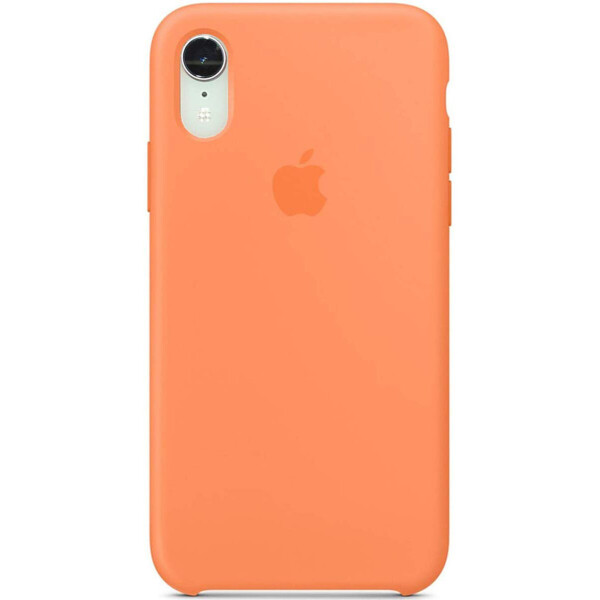 

Противоударный чехол накладка Epik Silicone Case AA Series NEW для Apple iPhone XR (6.1") Оранжевый / Papaya
