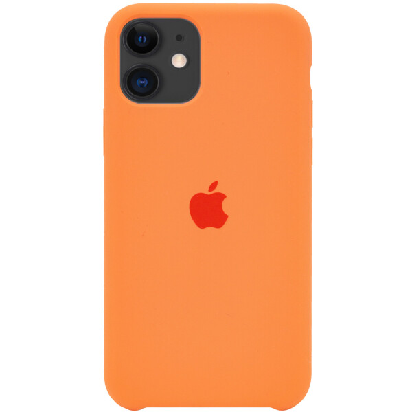

Противоударный чехол накладка Epik Silicone Case AA Series NEW для Apple iPhone 11 (6.1") Оранжевый / Papaya