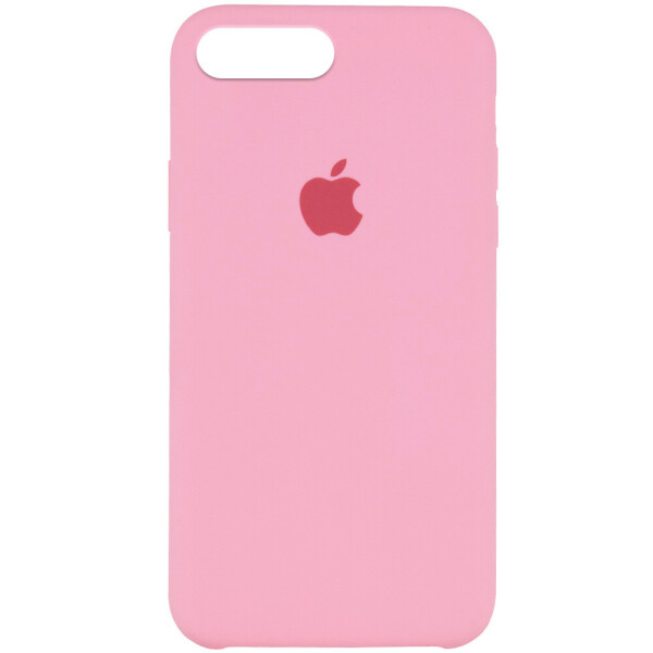 

Противоударный чехол накладка Epik Silicone Case AA Series NEW для Apple iPhone 7 plus / 8 plus (5.5") Розовый / Light Pink