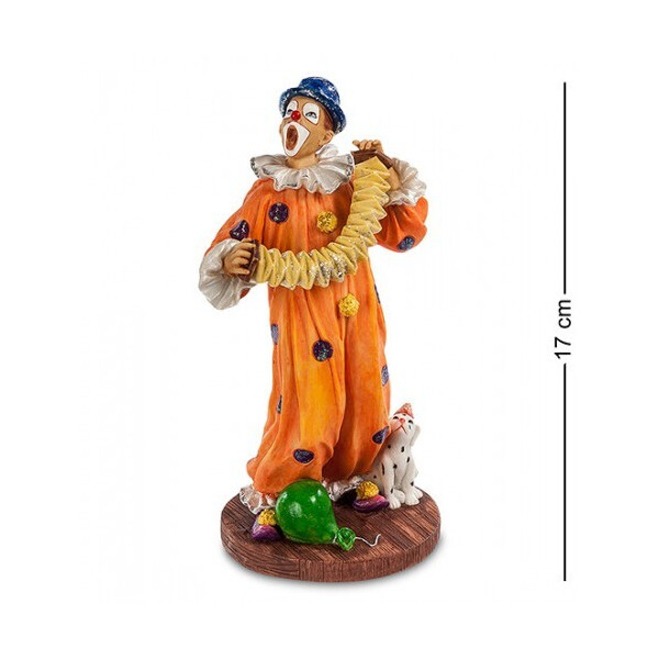 

Статуэтка Клоун со гармошкой 17 см Veronese 1903797