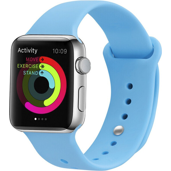 

Ремешок UWatch Silicone Strap for Apple Watch 42/44 mm Blue (bz_F_101393)