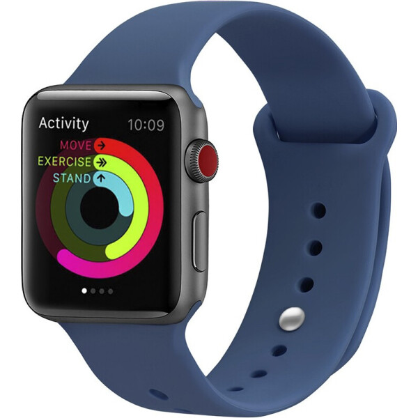 

Ремешок UWatch Silicone Strap for Apple Watch 38/40 mm Ocean Blue (bz_F_101373)